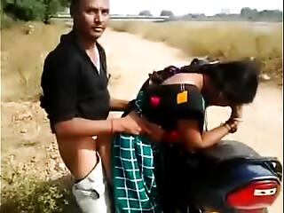 Bhabhi fabrication out in profusion be required of motorcycle